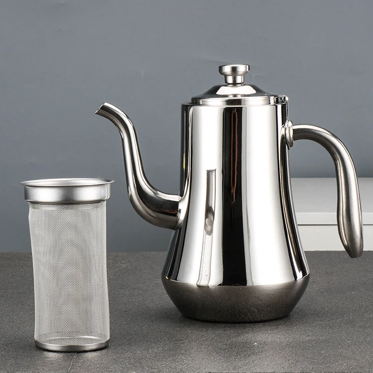 Высококачественный чайник из нержавеющей стали золотистого и серебристого цвета, 1,0 л, 1,5 л, 2,0 л, 2,5 л, кофейник dаллах