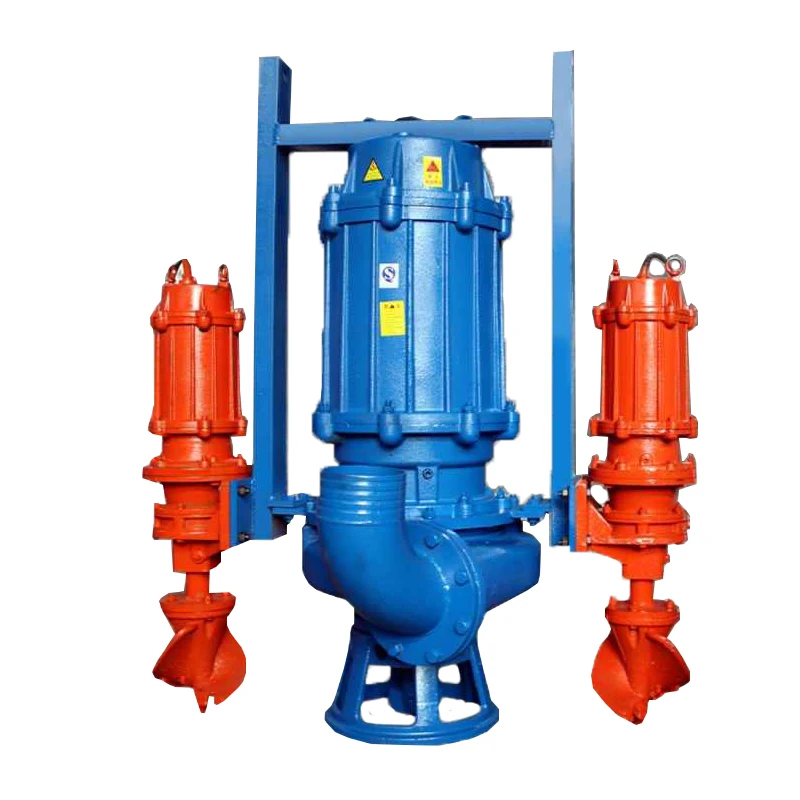 Shanglishi single stage high head pressure electric water centrifugal Sewage cutter submersible sand dredging pump