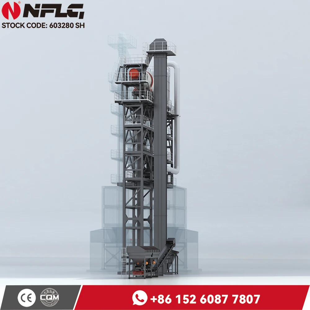 Alt Series Type Equipment 120Tph Hot Mix Asphalt Mixing Plant Batch Mix Plant