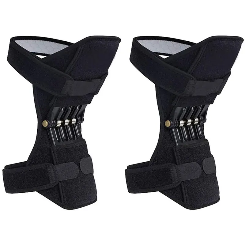 Joint Support Knee Pads Knee Protection Booster Power Spring Force Compression Sports Running Force Stabilizer Outdoor Activity