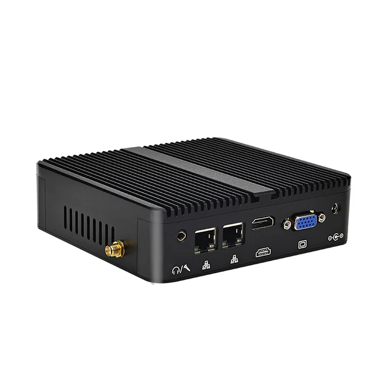 Промышленный мини-ПК Zkmagic OEM ODM с Intel J4125 CPU Win11 OS 4K HD VGA Dual LAN Dual Com Ports безвентиляторный промышленный ПК