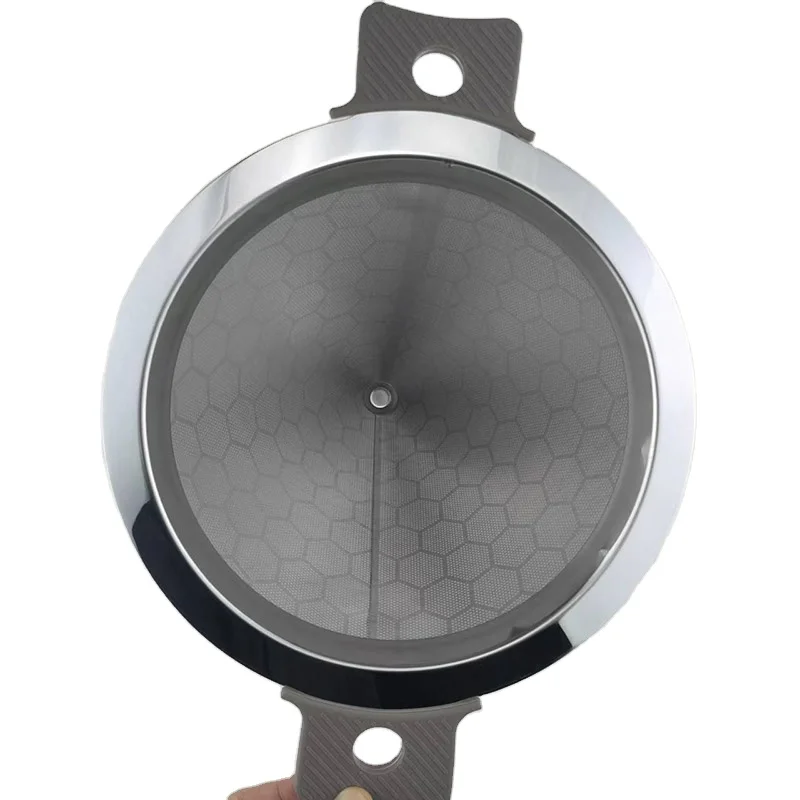 Food grade 304 316 stainless steel/brass High Quality Stainless Steel Coffee Filter  Dripper