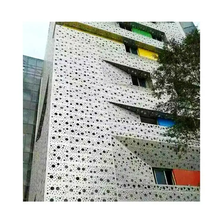 Custom Galvanized Steel Perforated Metal Mesh Aluminum Perforated Decorative Metal Sheet  Mesh