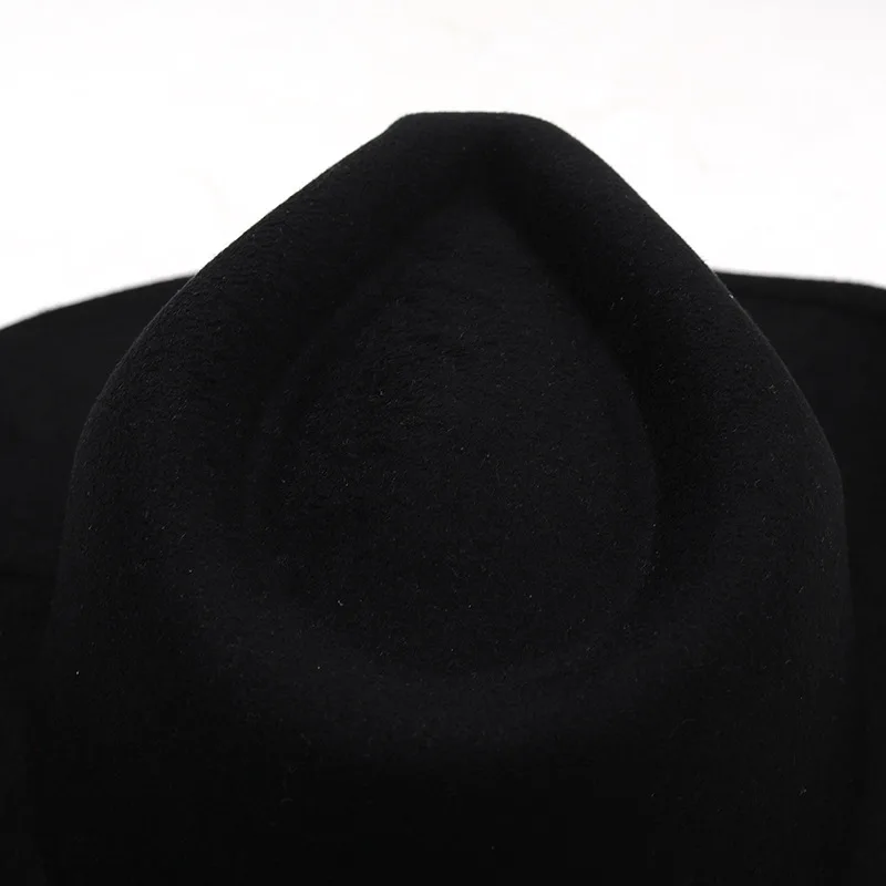 Custom Color New Designer Fashion Women And Men Red Bottom Wide Brim Vintage Jazz Fedora Hats Classics Cowboy Fedora Hats