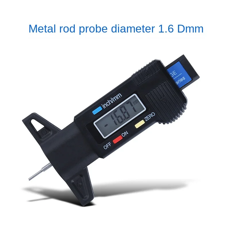 Shengtai Core Digital Depth Gauge 0-25mm Caliper Electronic Measuring Detector Wholesale Tire Pattern Tools
