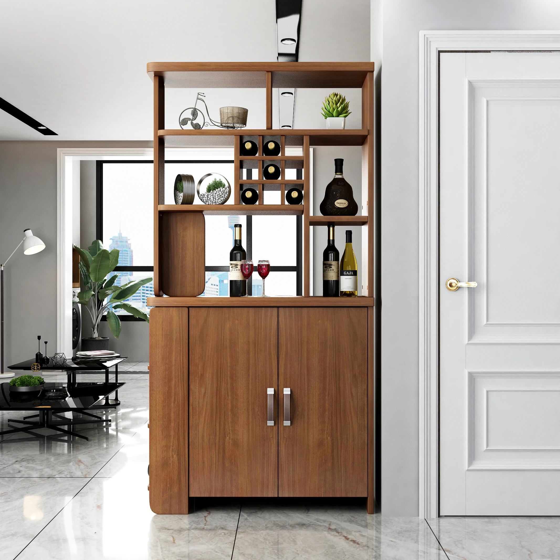 
Шкаф-перегородка для мебели в гостиную/шкаф для домашнего хранения с витриной 