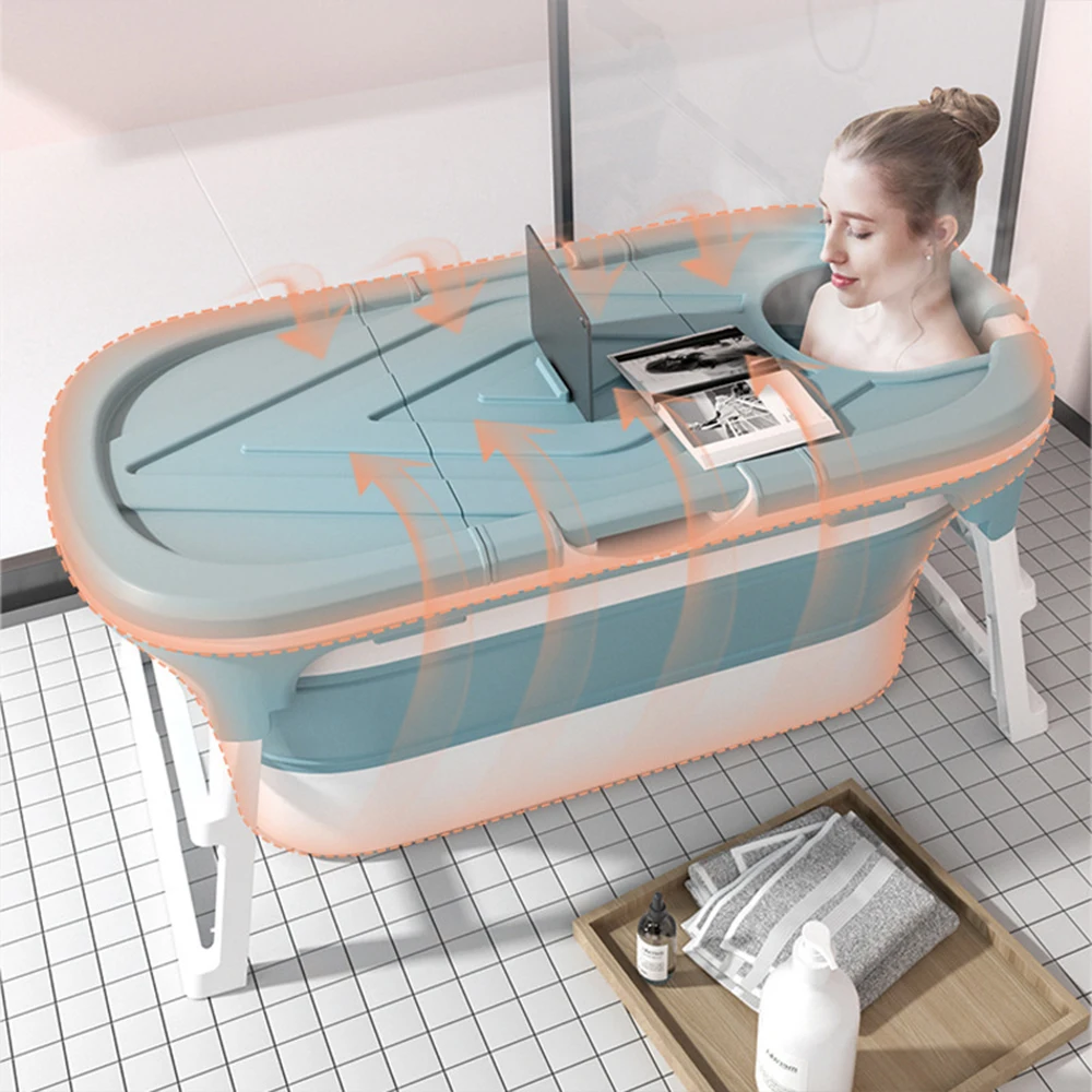 Adult Folding Household Bath Tub Small Family Baby Bathtub