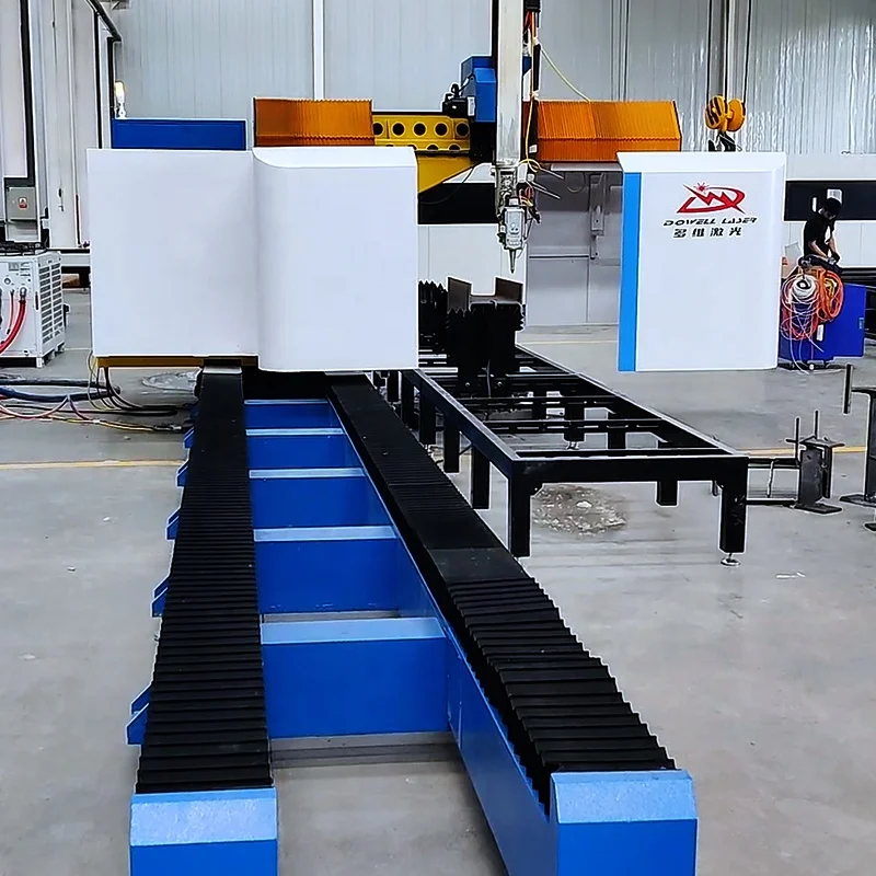 3d Laser Metal Beam Cutting Machine Structure Steel Machine U Channel Steel 20000w 5axis Beveling Laser Cutting Machine 30000w