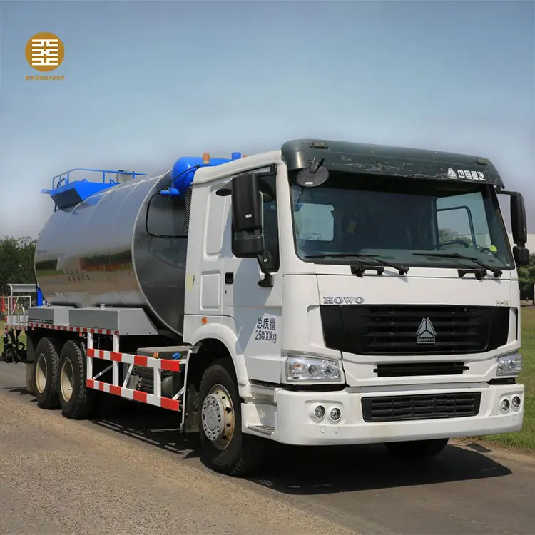 HOWO A7 8cbm Intelligent Asphalt Distributor Philippines asphalt spraying equipment trucks for sale