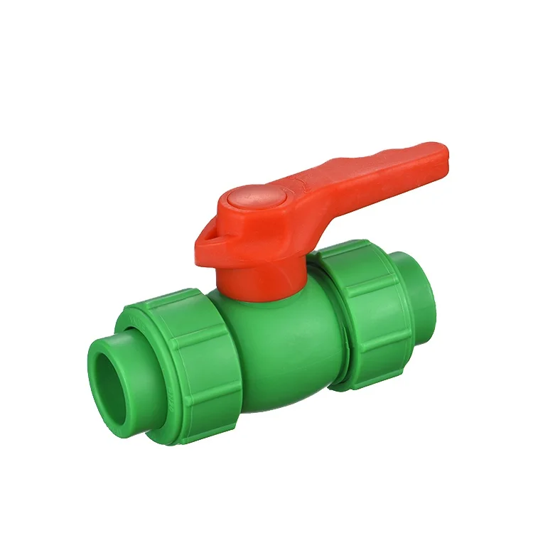 IFAN Professional Polypropylene PPR Ball Valve Water Plumbing Plastic PPR Pipe Fittings