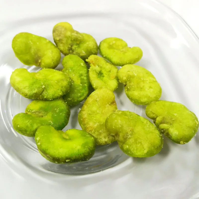 TTN Best Price Wholesale Bulk Broad Bean Crispy Vacuum Fried Dried Dry Broad Bean