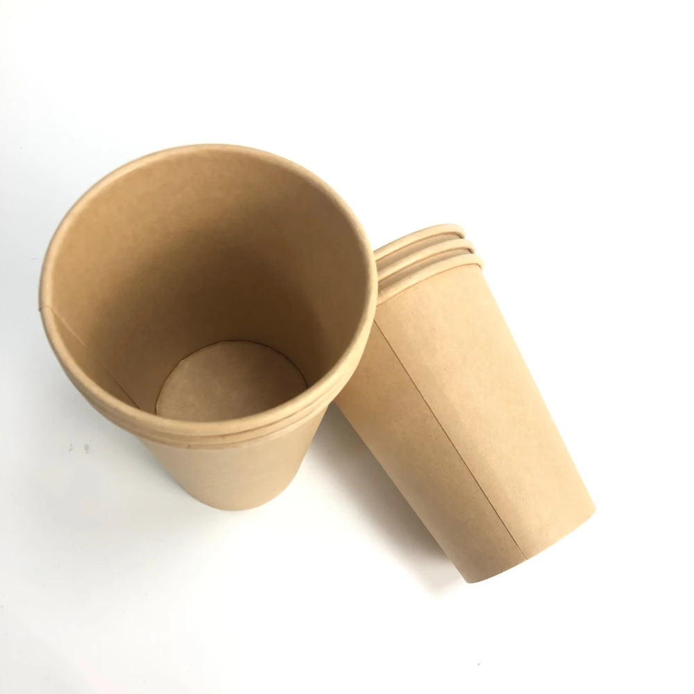 Hot Sale Custom Disposable fan double well eco friendly biodegradable paper cups