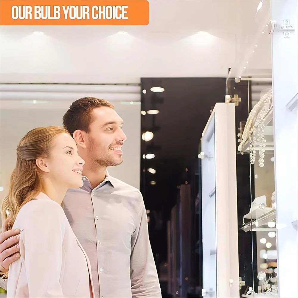 Led Bulb/led Spot Light /led Lamp Smd Cup Gu10 21leds Glass Cover Spotlight