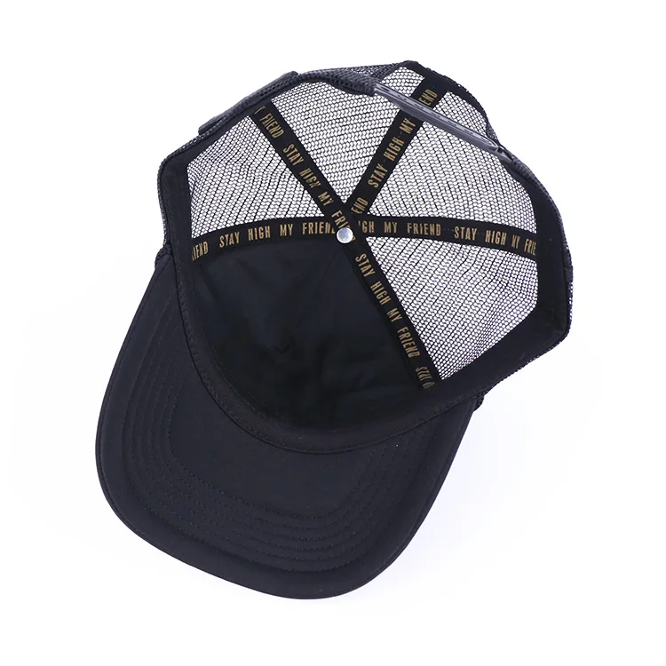 custom color mesh trucker hats cap blank 5 panel mesh men foam rope snapback foam trucker hat cap