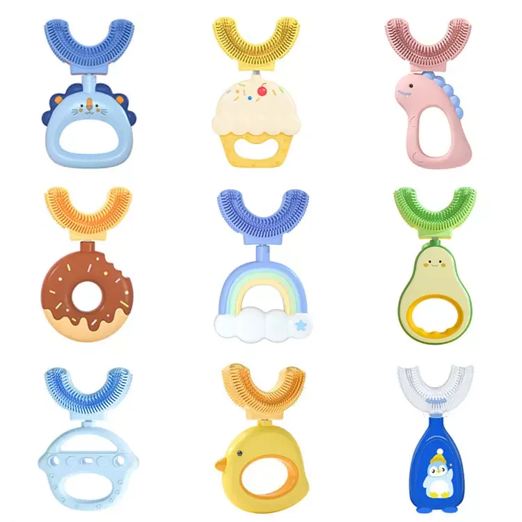 Детская u-образная Мягкая зубная щетка Yangzhou