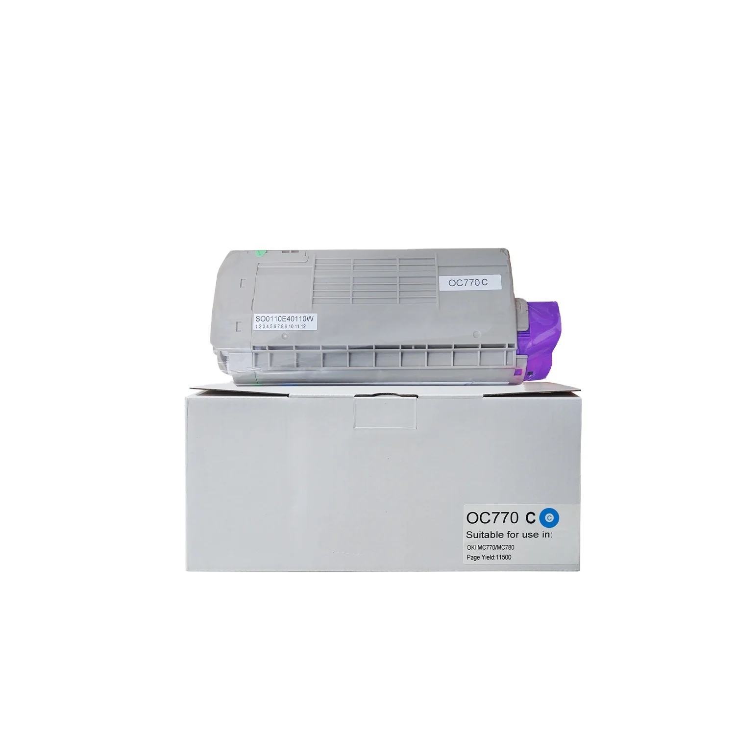 Compatible Color Toner Cartridge for OKI MC760 MC770 MC780 Printers 45396210 45396211 45396209 Replacement Toner