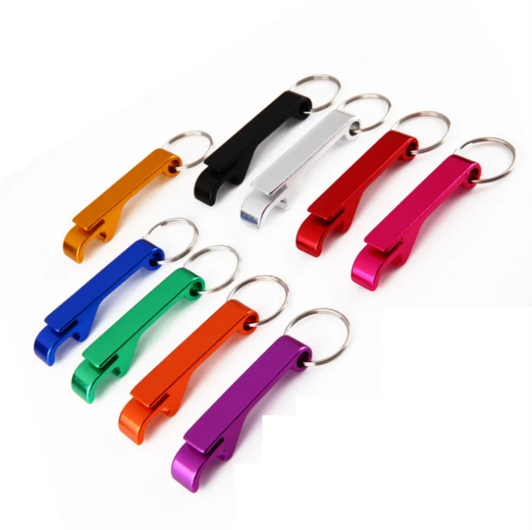 Promotional Mini Bulk Custom Logo Bottle Opener Key Ring