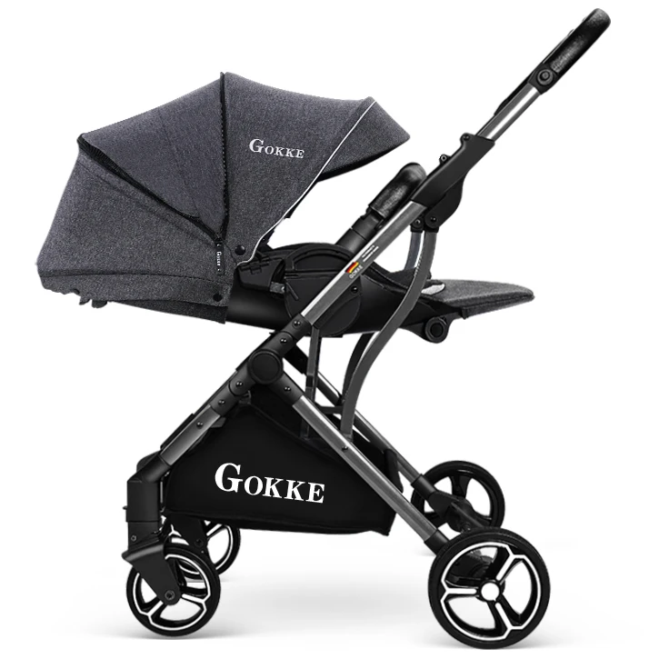 Novel Design 2019 HK Fair New Baby Stroller Baby Carriage with Triangle Design Strong Frame