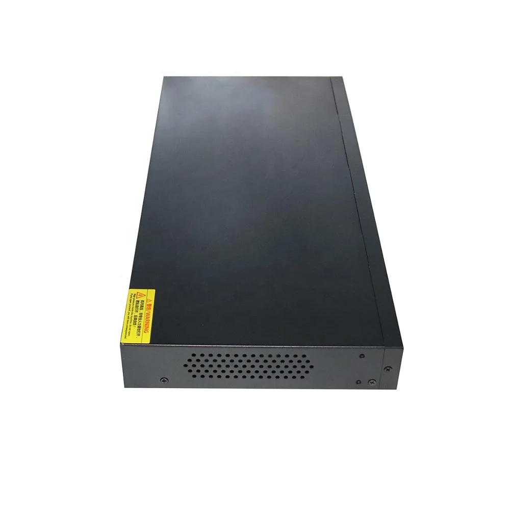 Industrial Switch 10/100/1000Mbps ethernet 24 port poe switch 48V 52V 0.5A 1.5a for Hikv IP Camera