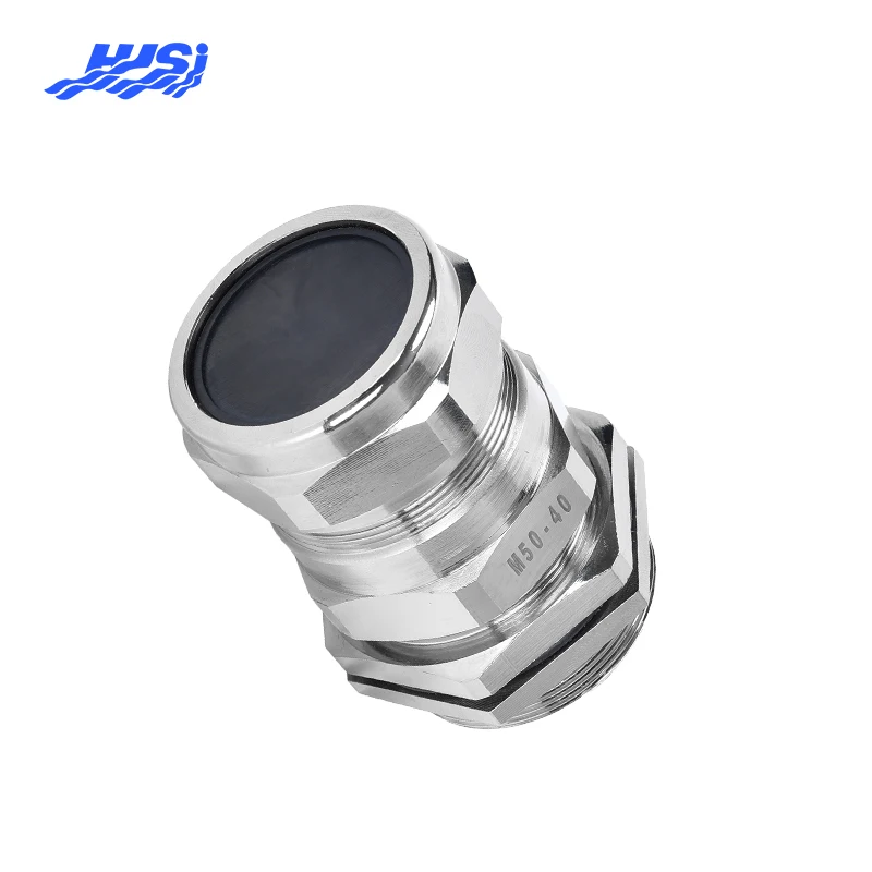 Now Buy 63S M63 Double Compression Stainless Steel Cable Gland for Armoured Cable Multi Core XLPE/PVC Copper/Aluminium Conductor
