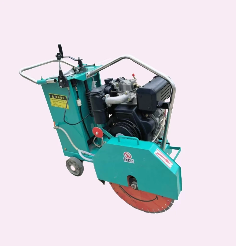Semi-automatic Driving Cement Cutting Machine Dust Free Concrete Cutter Asphalt Floor