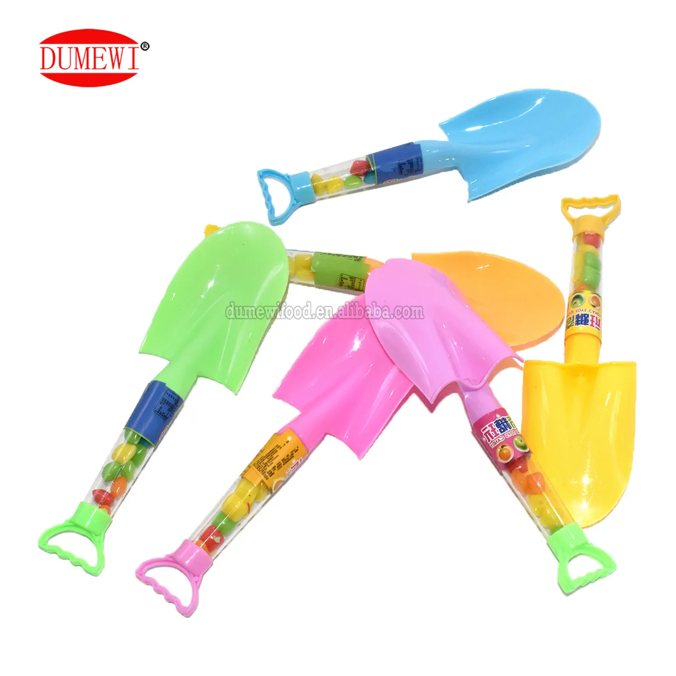 Лопата Совок rabbler geotome Лопата пластиковая игрушка жевательная резинка для пузырей конфеты игрушки для детей