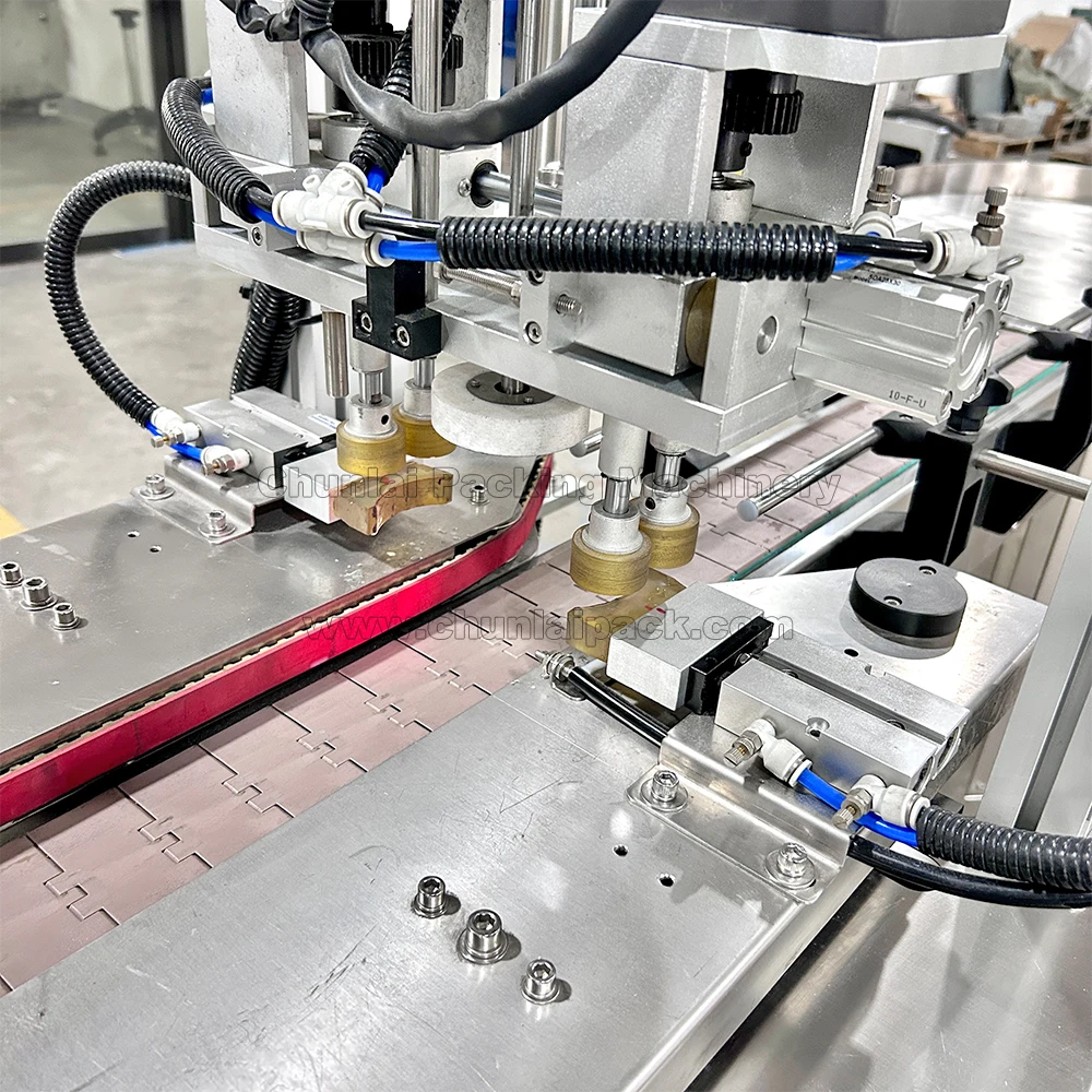 4 Nozzles Automatic Servo Piston Fill Syrup Honey Jar Fruit Jam Hot Chilli Sauce Heating Filling Capping Machinery