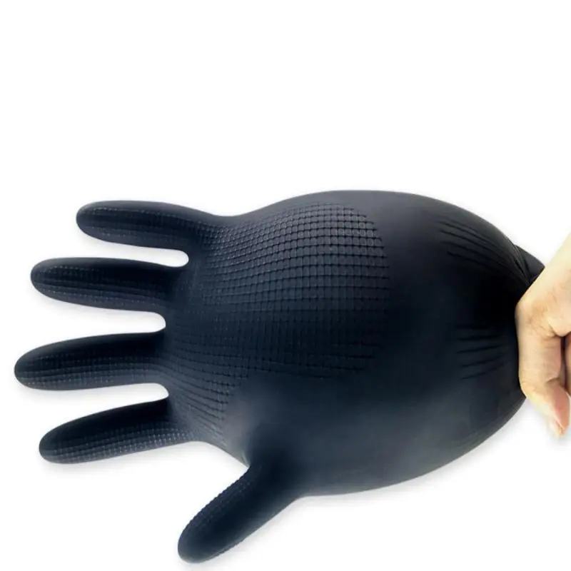 Customize Acid and Alkali Resistant Reusable Garden Protective Safety Thick Chemical Resistance Natural Rubber Gloves