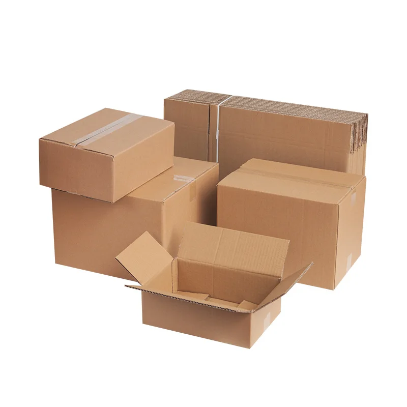 Wholesale Corrugated Cartons Mailing Recyclable Strong Cardboard Shipping Boxes Moving Shipping Boxes Cardboard carton box