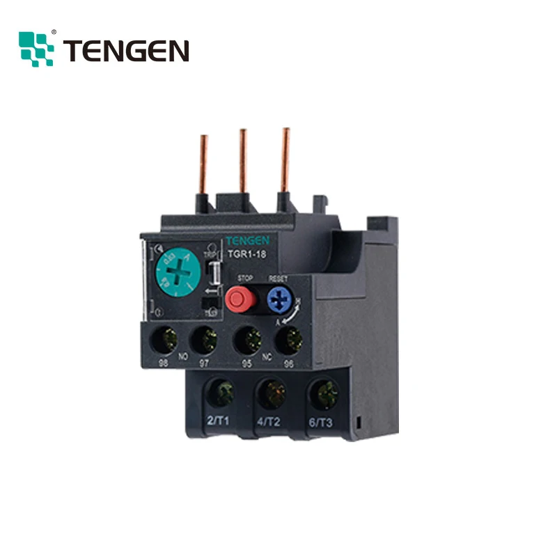 Tengen 10A 12V 24V 100 Amp Electromagnetic Ac Thermal Overload Relay