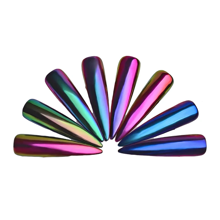 
Promotional Various Durable Using Chameleon Flakes Powder Nail Art Chameleon Nail Powder Chameleon Glitter Powder 