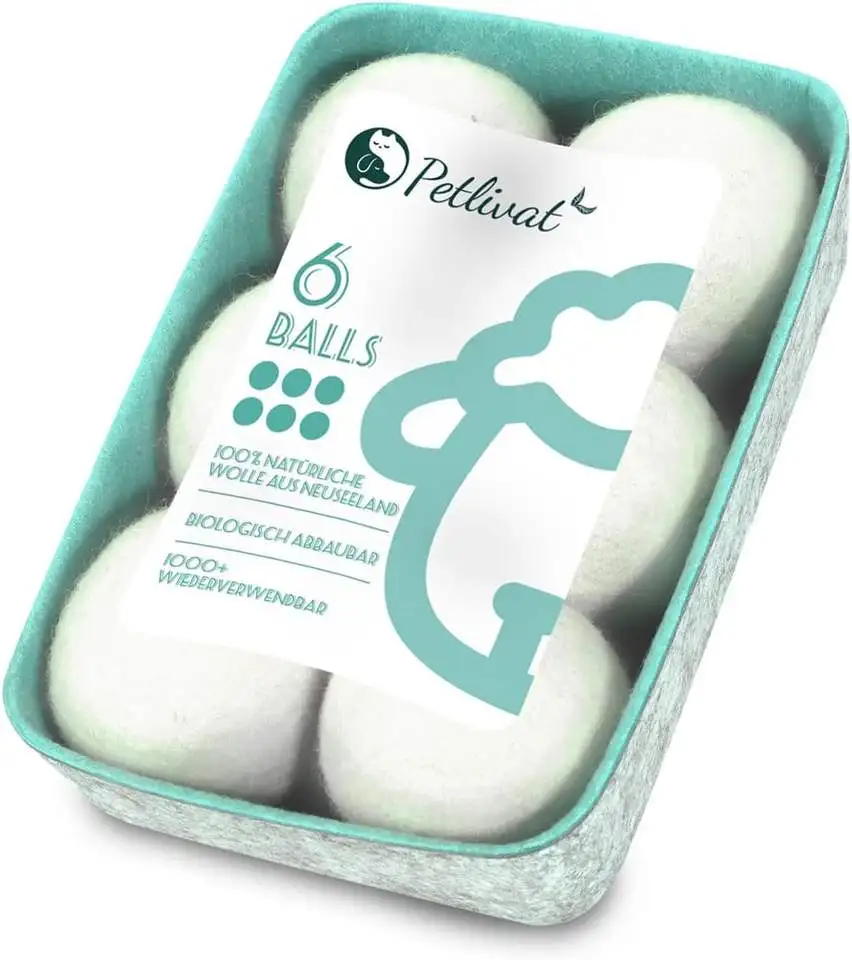 Best Selling Products 2024 New Trending in USA private label Organic Wool Dryer Balls for Laundry Washing Machine FBA DDP SHIP