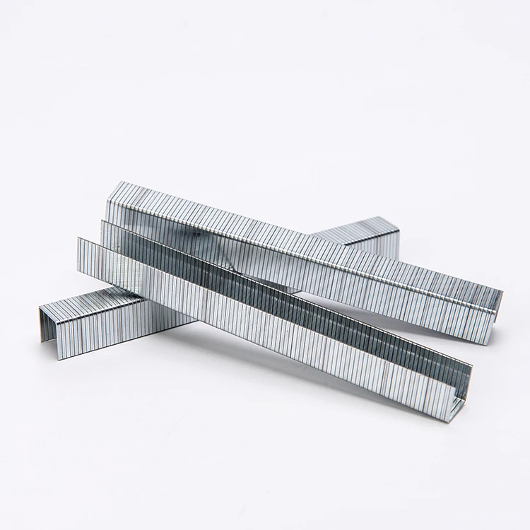 Low Price Galvanized Wire 12.8MM U-Type Staple Sofa Furniture Staple 80 Series Staples for furniture