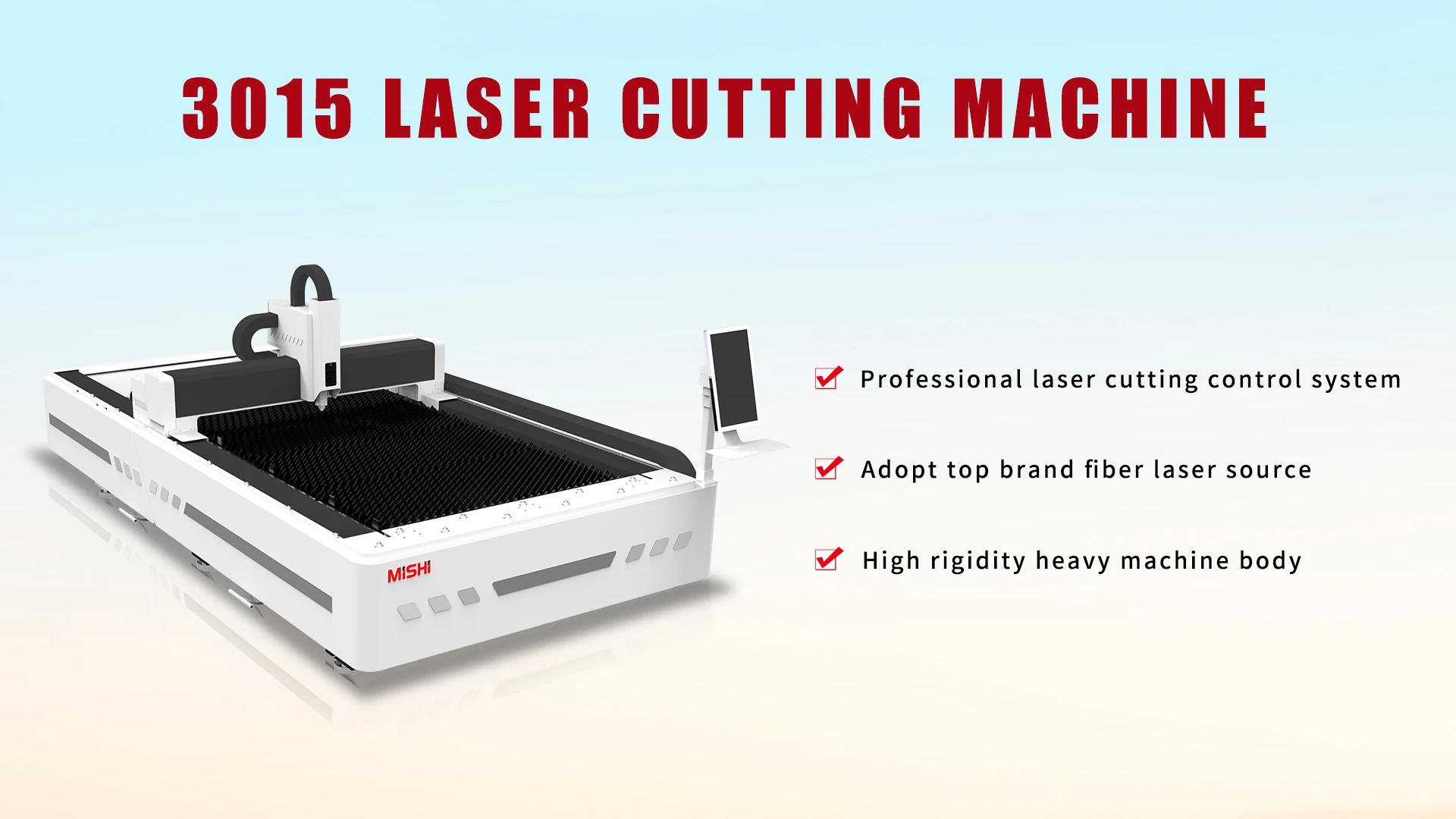 MISHI 1000w 1500w 2000w stainless steel fiber laser cutting machine  for steel metal pipes