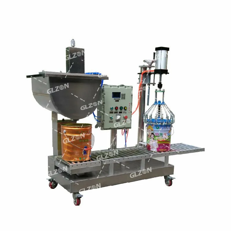 1L to 30L Engine Oil Grease Filling Machine Plastic Glass Packaging for Water Liquid Juice Cream Powder Beer Paste Soda Honey