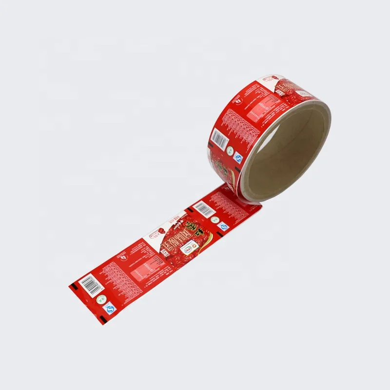 Custom Hot Melt Glue OPP Plastic Private Labels Beverage Drinks Water Bottles Wine Beer Coffee Whisky Industrial Cartons