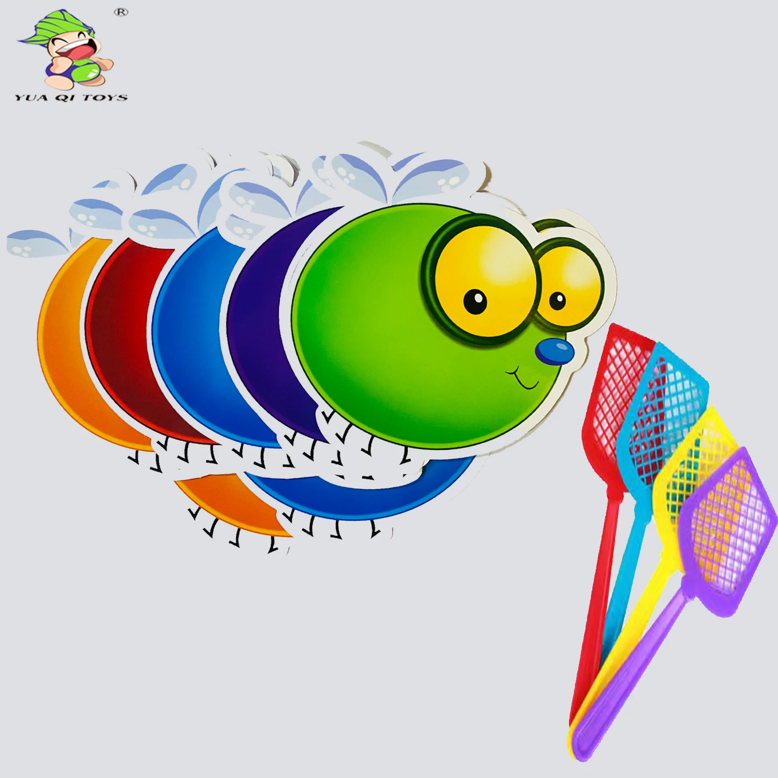 YQ New Arrived  Educational Toys Fly Swatter Sight Word  Parent Child Game Toys