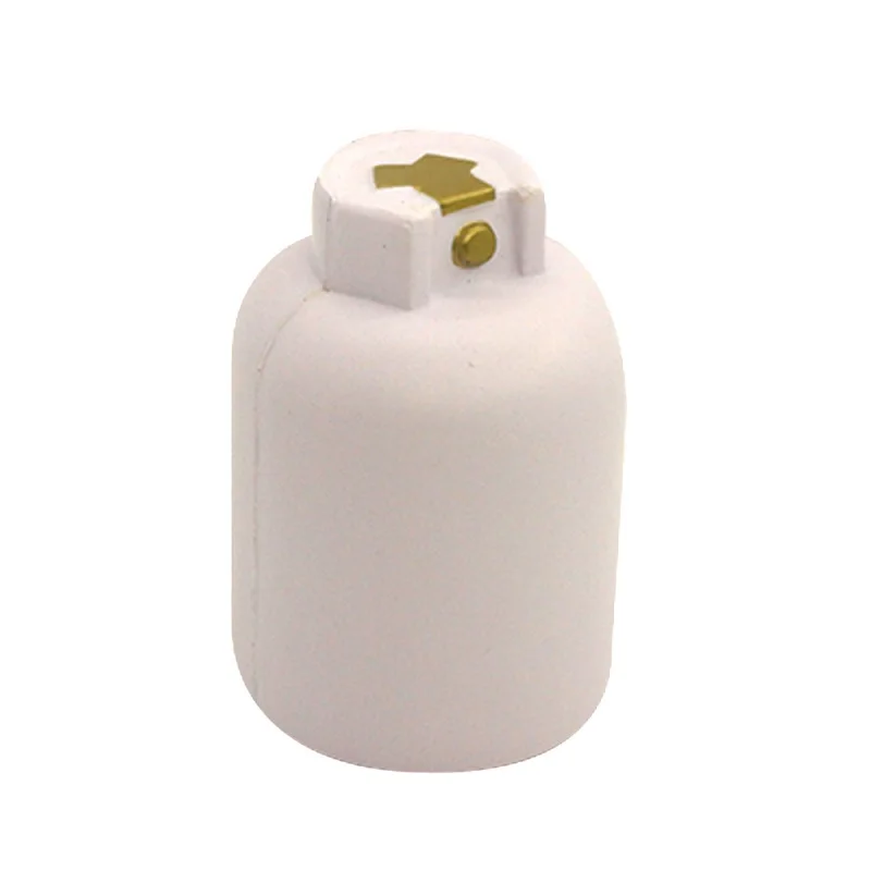 Custom Logo PU Foam Anti Stress Gas Tank Cylinder Stress Reliever Lock Stress Ball