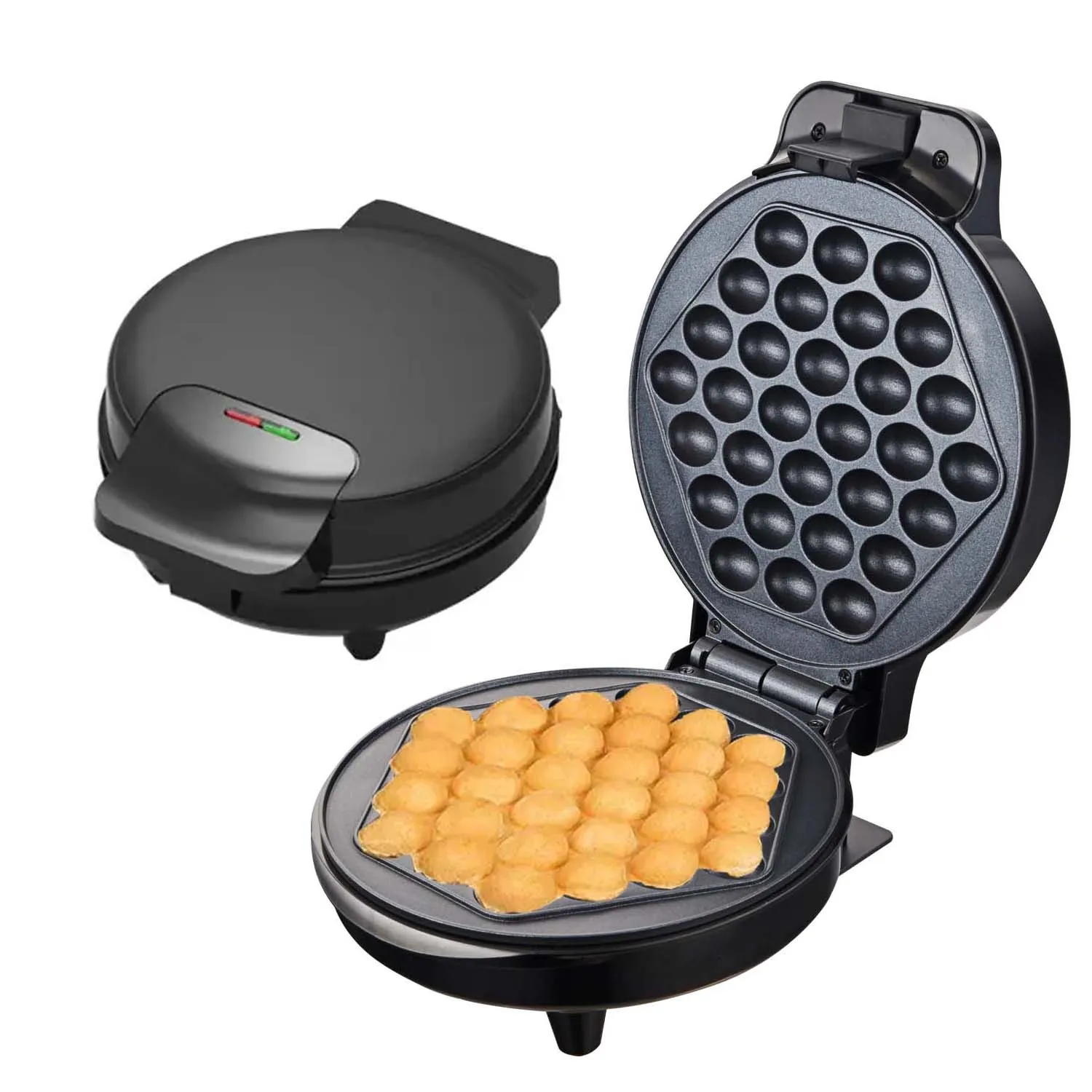 Valentines Day Gift Customized Logo Acceptable Electric Hong Kong Style Egg Waffle Maker Bubble Waffle Maker