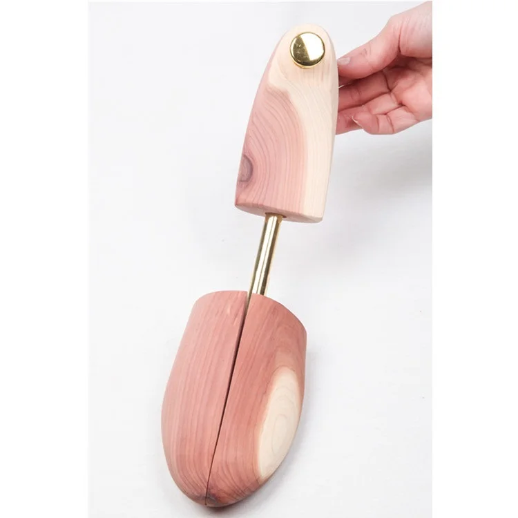LM035 Aromatic adjustable wood Shoe last cedar Wooden Shoes Tree for Sales