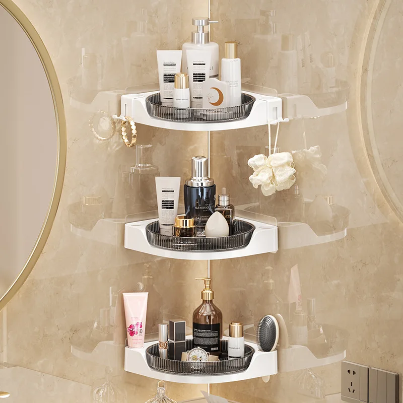 No More Drilling! Easily Install this High Capacity Storage Rack for Your Bathroom Vanity