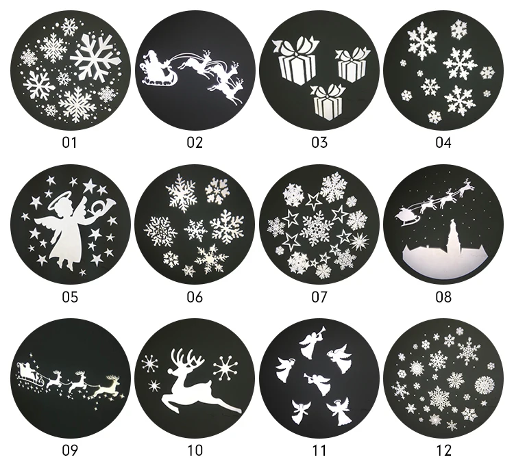 
led road sign gobo projector lights for street advertising 