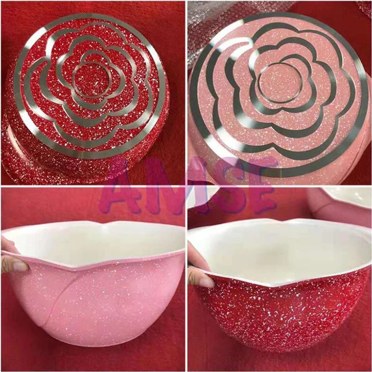 NEW 2021 Food grade dessini 18pcs die-casting aluminium nonstick kitchenware granit marble cookware cook pot 18 set