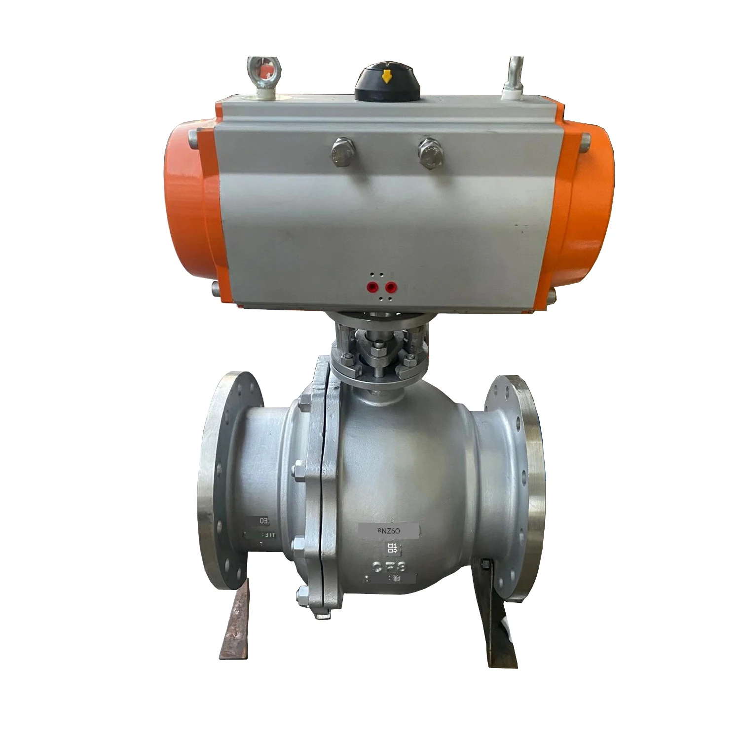 2 Way Pneumatic Operated Ball Valves DN15~200 Flanged Ball Valve with Pneumatic Drive Dn 400 Pn 16
