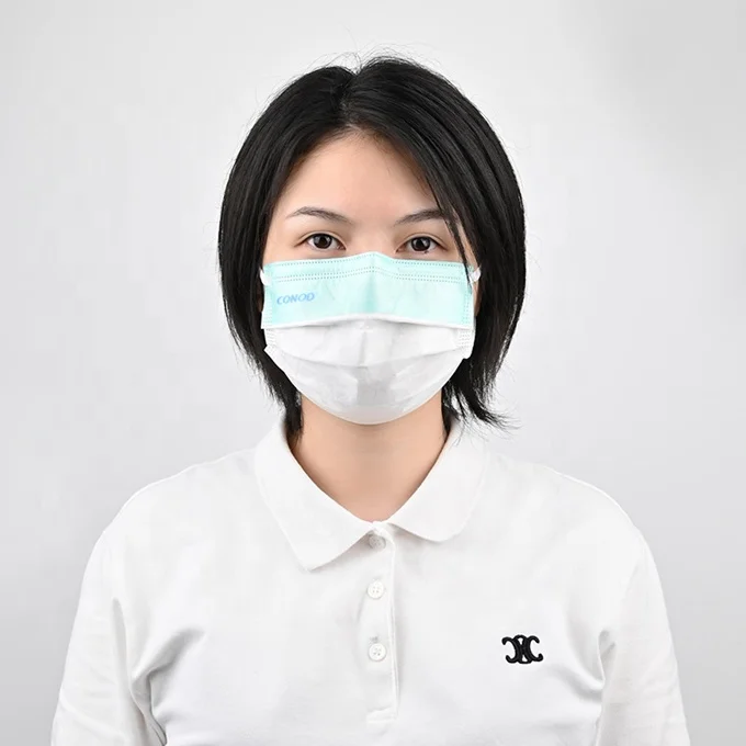 
 Мягкий ушной маски для лица 3-слойная защитная одноразовая Нетканая плоский медицинский гражданского маска для лица  