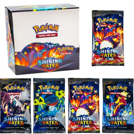 New Brilliant Stars  Cards Evolution GX Vmax EX Mega Energy Shining  Card Game Carte Trading Collection Cards