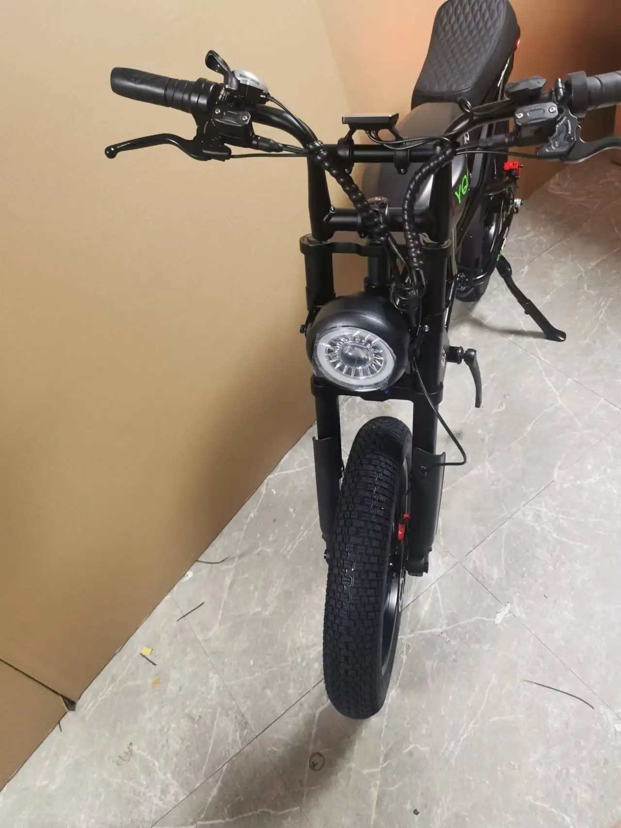 High-end Bicycle Parts Inverted Front Fork Fat E Bike DIY Assembly Ebike Fork Fit 20 inch MTB Suspension Fork