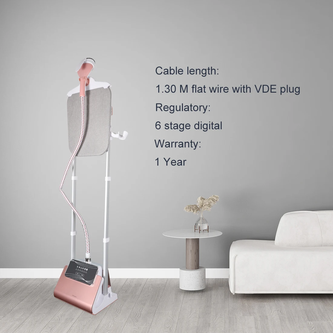 TNAMASUN Steamer for Clothes Standing,1800W Powerful Vertical Garment Steamers With Adjustable Ironing Board