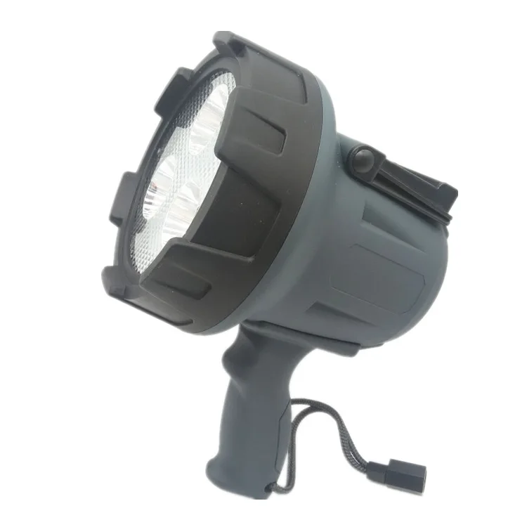 3600 Lumens Rechargeable High Power Super Bright LED Spotlight For Hunting IP66 Floating Tripod Mounted Adjustable Stand Hanging