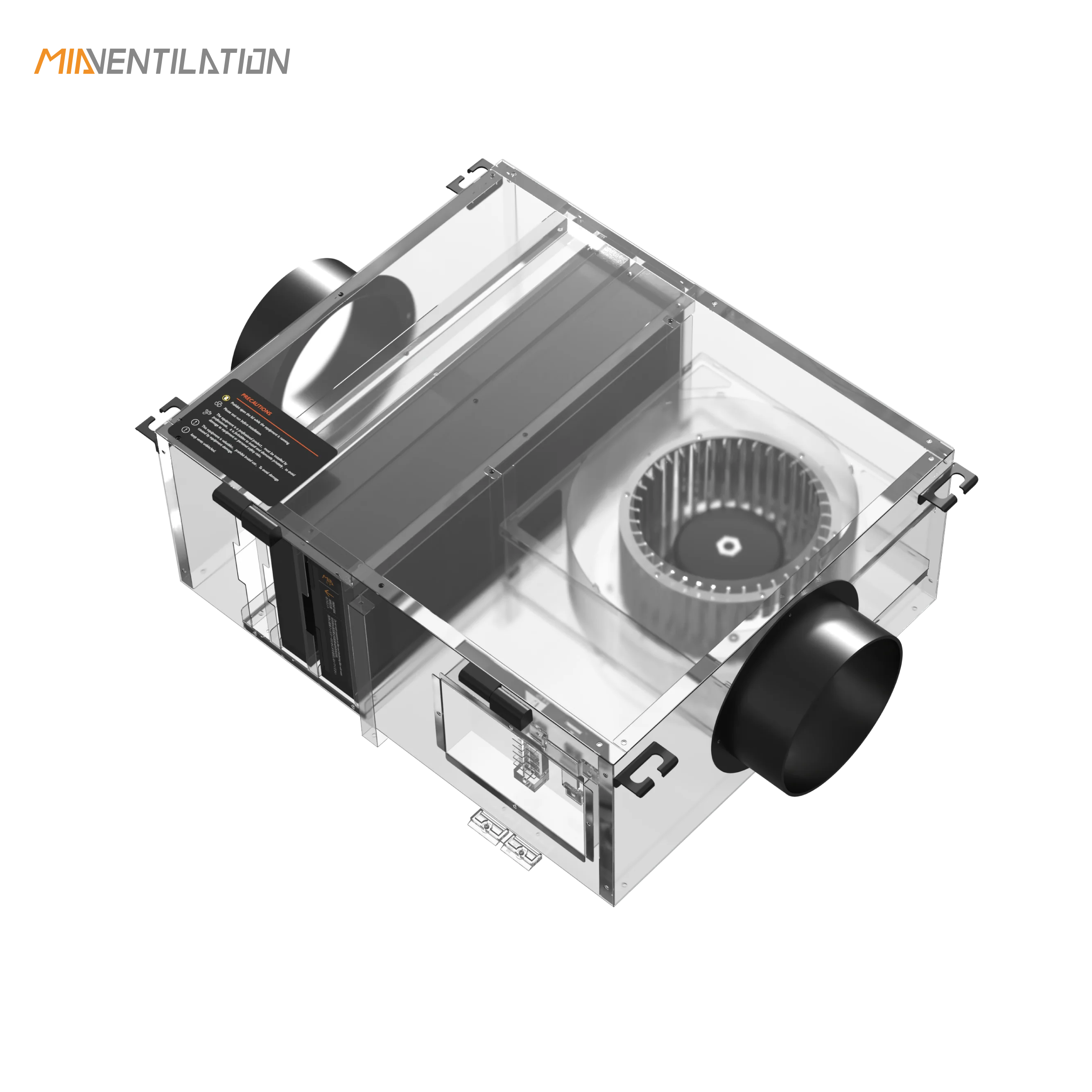 AHU factory HVAC single flow 1000m3/h supplying fresh air hepa h13 filter positive pressure strong ventilation system duct fan